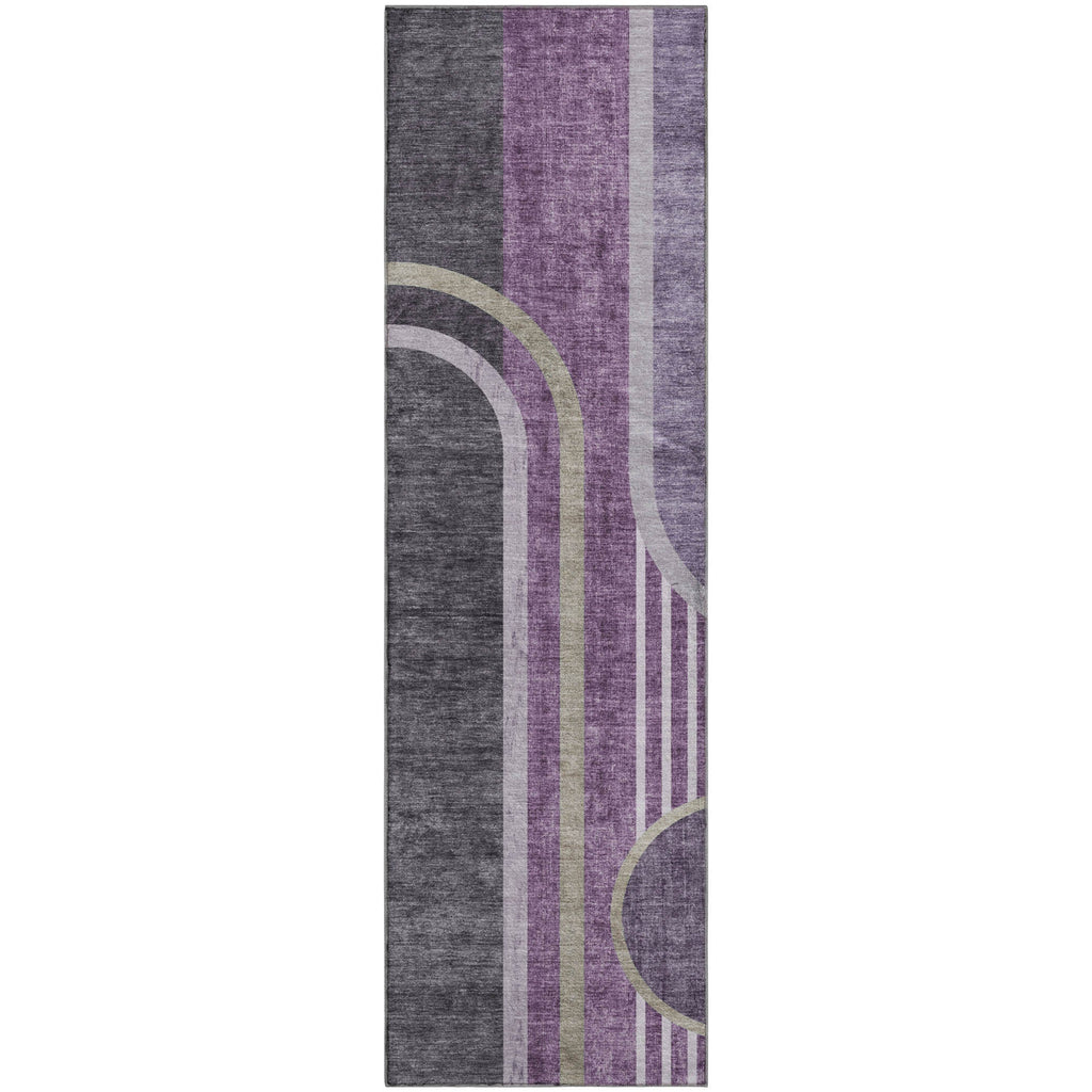 addison mayfield amf532 purple rug