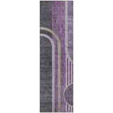 addison mayfield amf532 purple rug