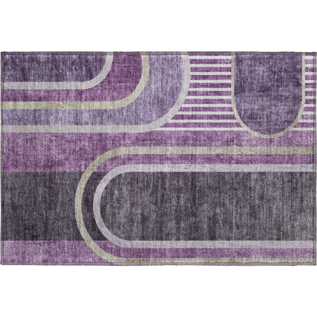 addison mayfield amf532 purple rug