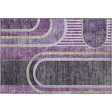 addison mayfield amf532 purple rug
