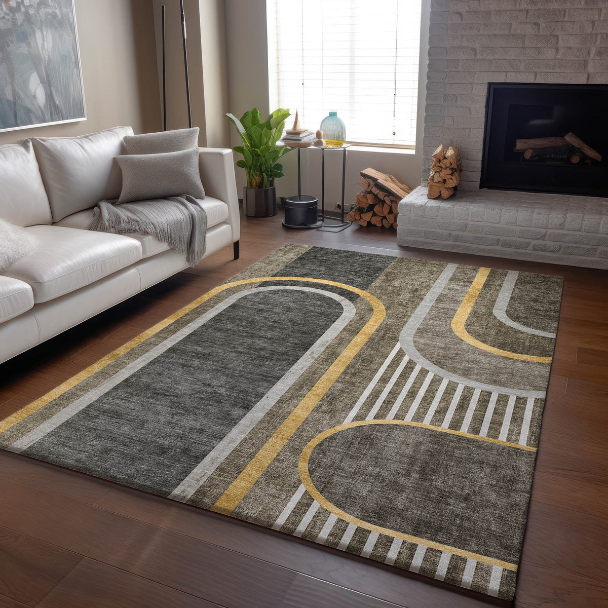 addison mayfield amf532 taupe rug
