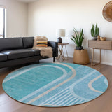 addison mayfield amf532 teal rug