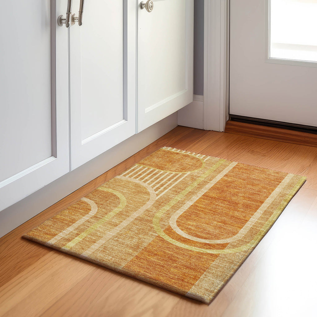addison mayfield amf532 terracotta rug
