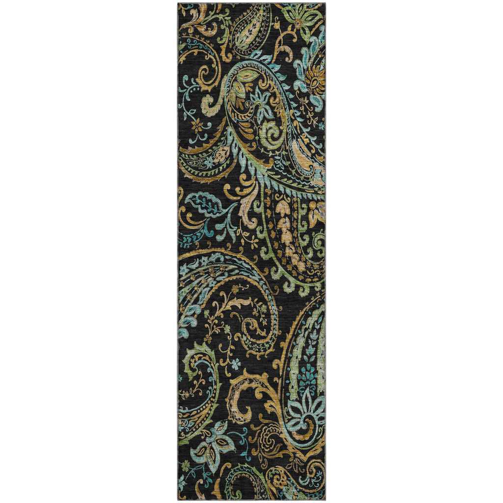 addison mayfield amf533 black rug