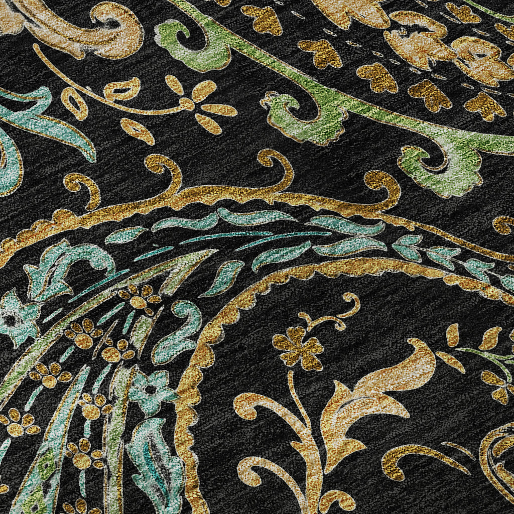 addison mayfield amf533 black rug