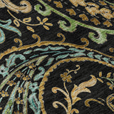 addison mayfield amf533 black rug