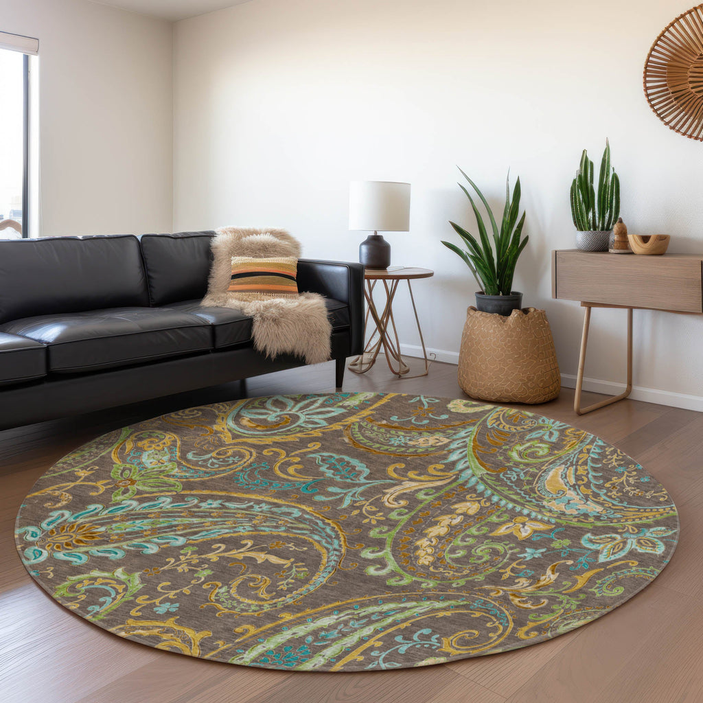 addison mayfield amf533 chocolate rug