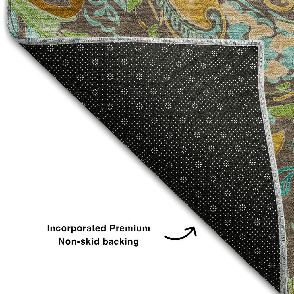 addison mayfield amf533 chocolate rug