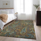 addison mayfield amf533 chocolate rug