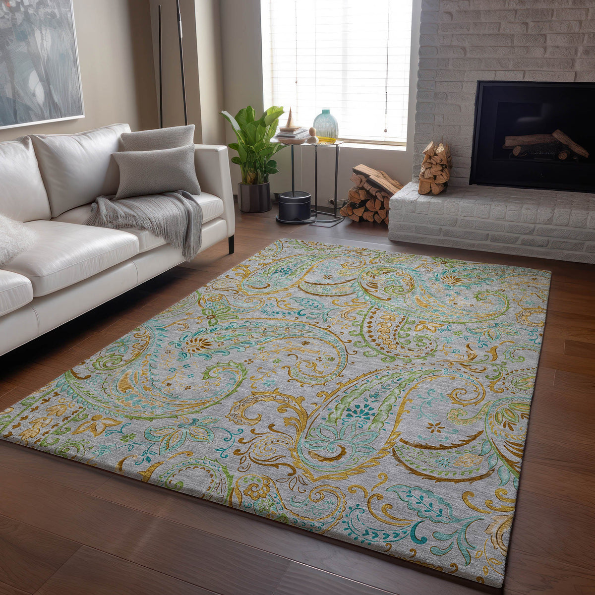 addison mayfield amf533 gray rug