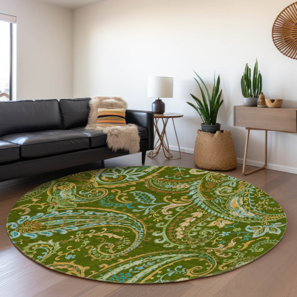 addison mayfield amf533 green rug