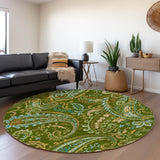 addison mayfield amf533 green rug