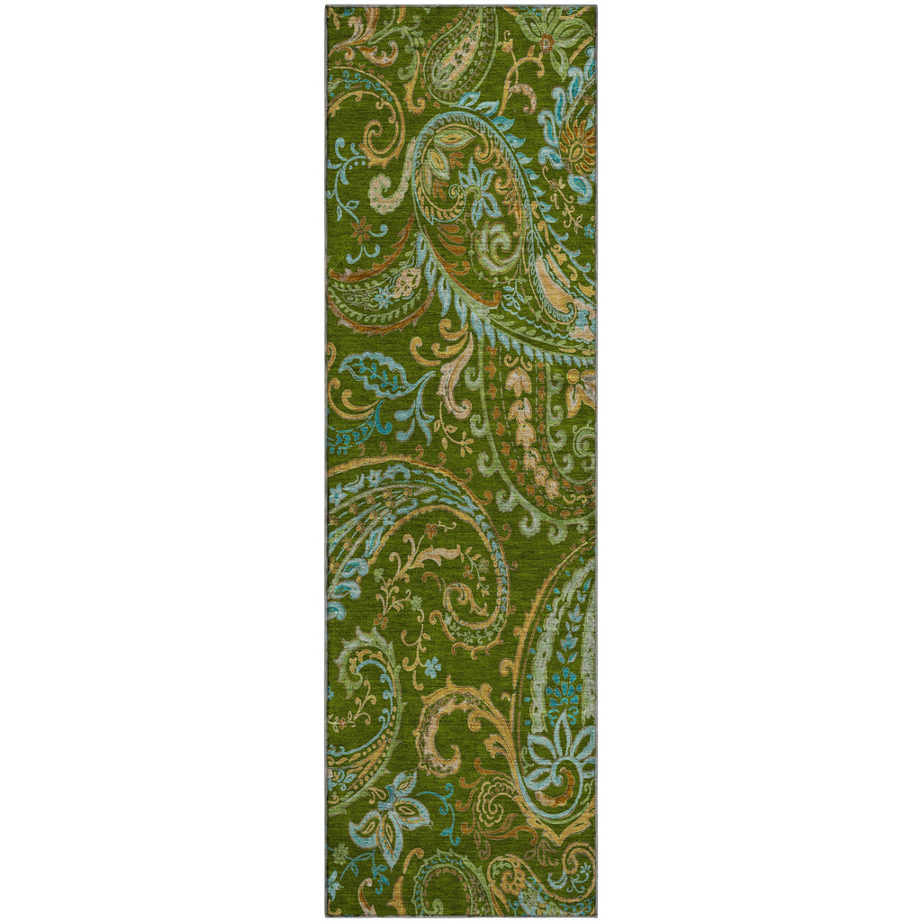 addison mayfield amf533 green rug
