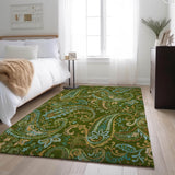 addison mayfield amf533 green rug