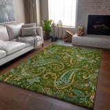 addison mayfield amf533 green rug