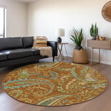 addison mayfield amf533 paprika rug
