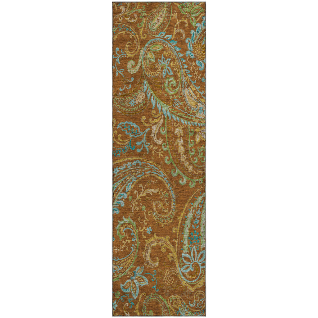 addison mayfield amf533 paprika rug