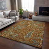 addison mayfield amf533 paprika rug