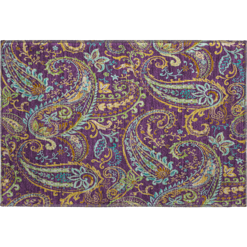 addison mayfield amf533 purple rug