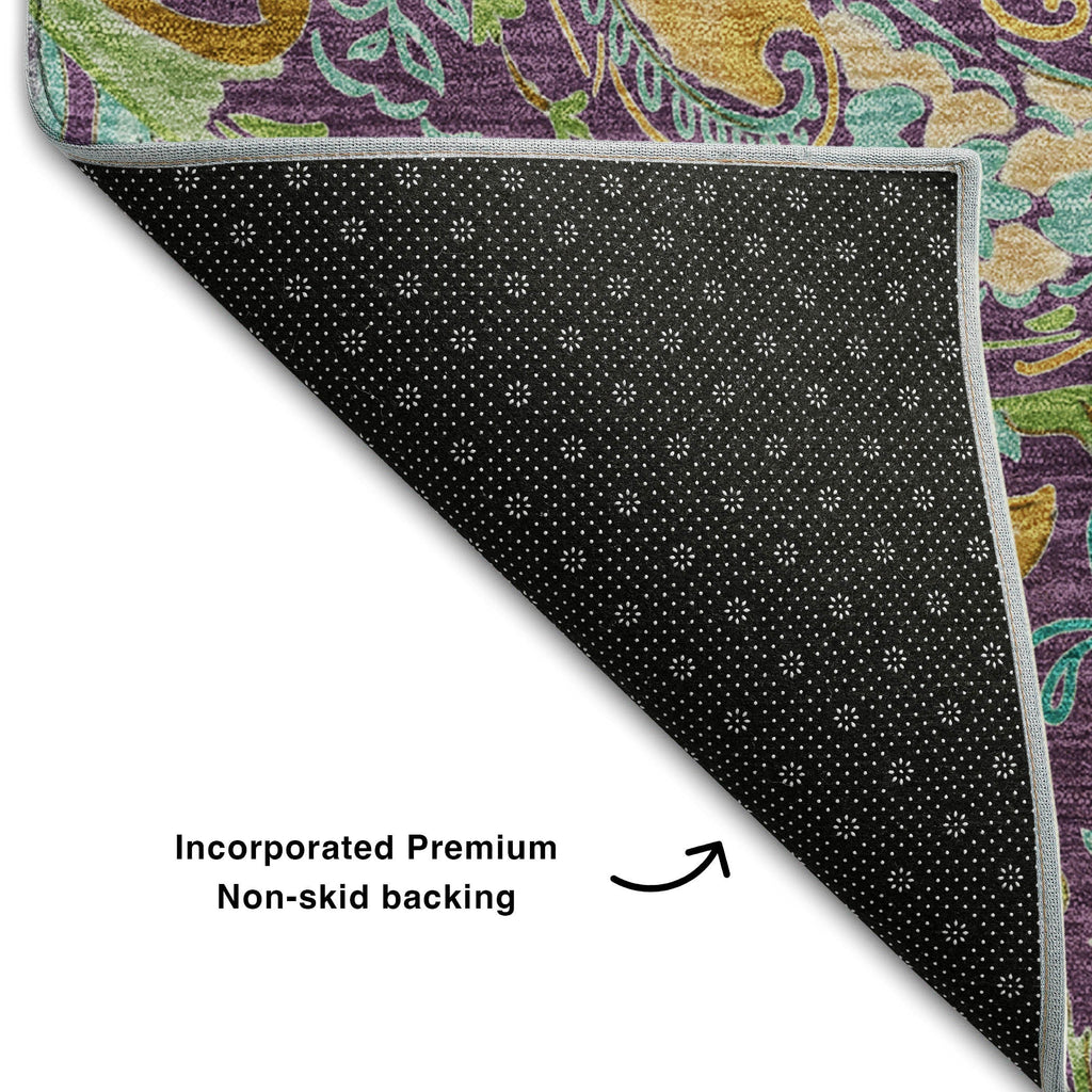addison mayfield amf533 purple rug