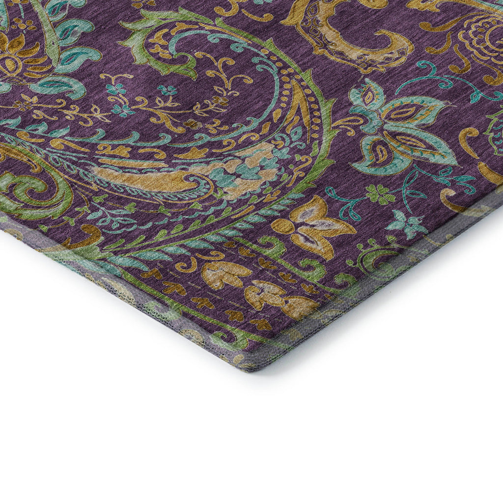 addison mayfield amf533 purple rug