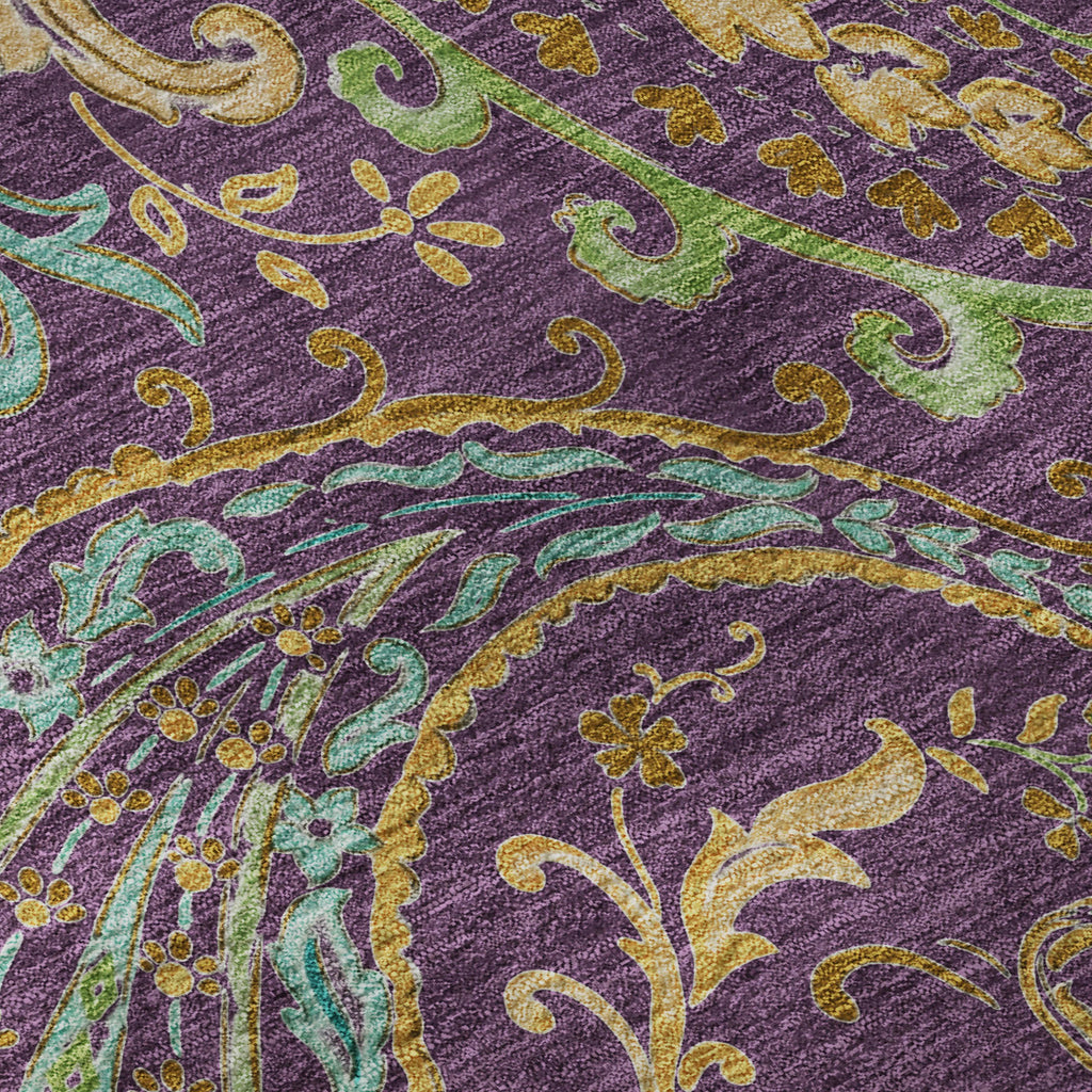 addison mayfield amf533 purple rug
