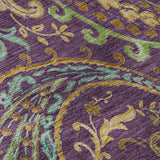 addison mayfield amf533 purple rug