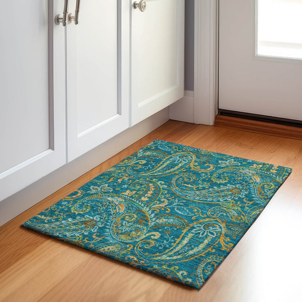 addison mayfield amf533 teal rug