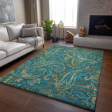 addison mayfield amf533 teal rug