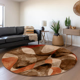 addison mayfield amf536 chocolate rug