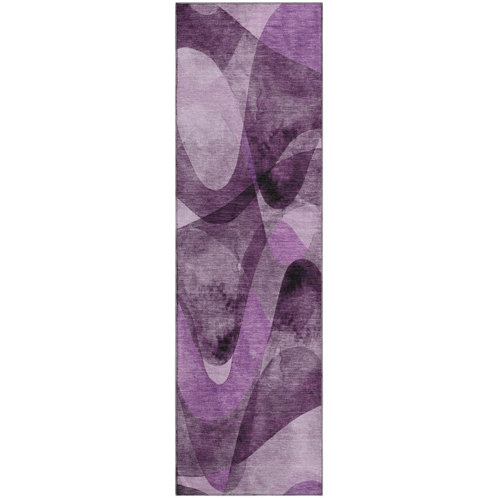 addison mayfield amf536 purple rug