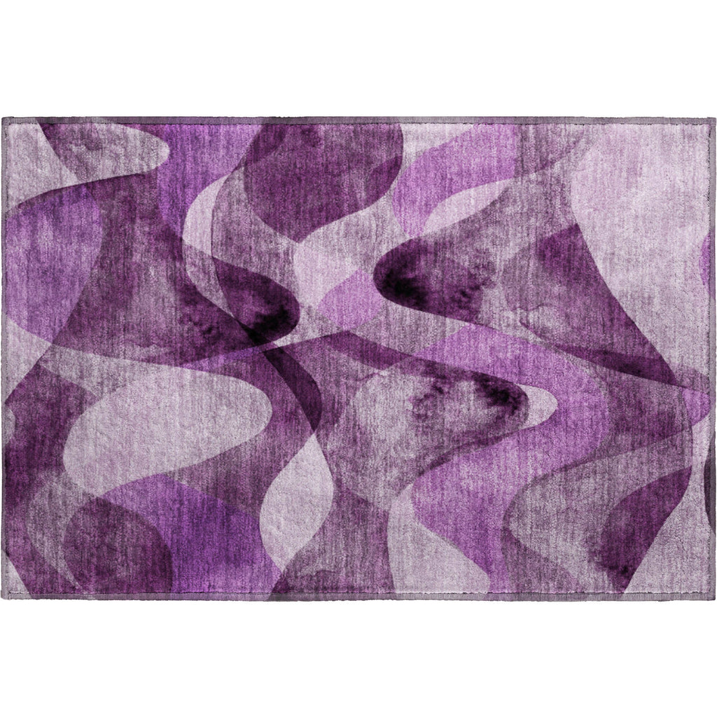 addison mayfield amf536 purple rug