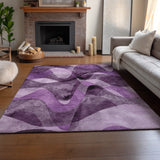 addison mayfield amf536 purple rug