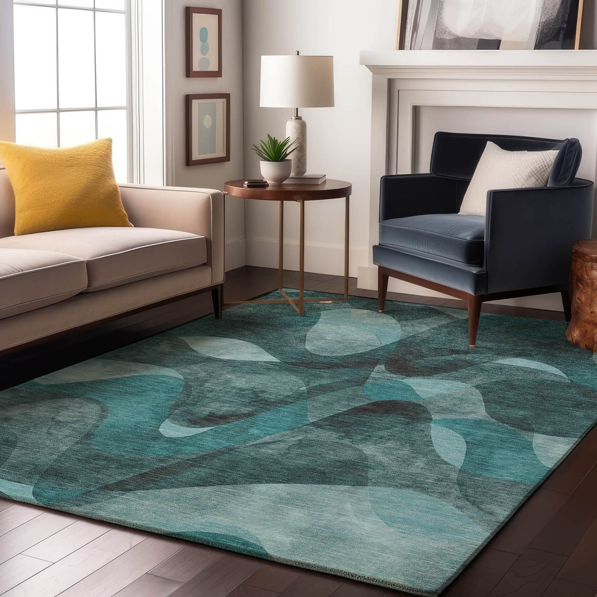 addison mayfield amf536 teal rug