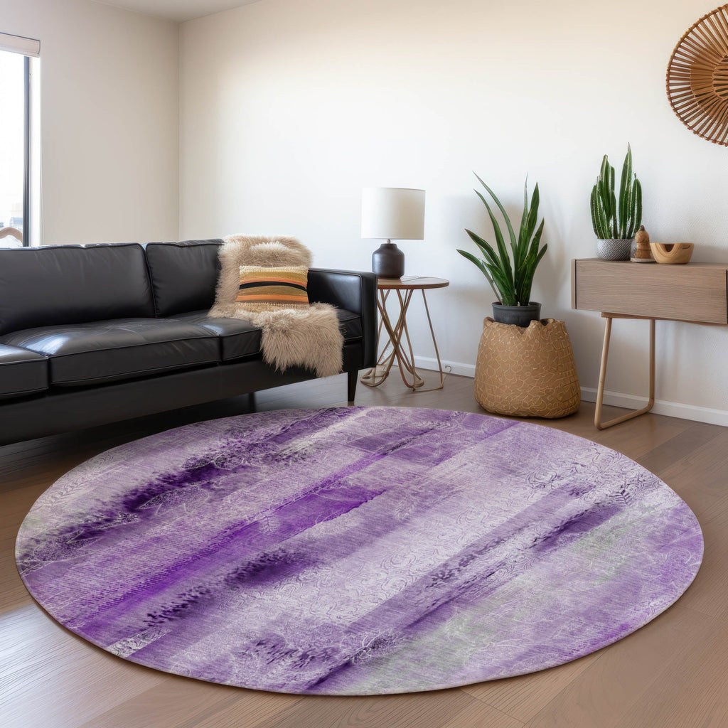 addison mayfield amf537 purple rug