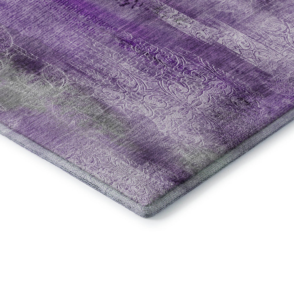addison mayfield amf537 purple rug