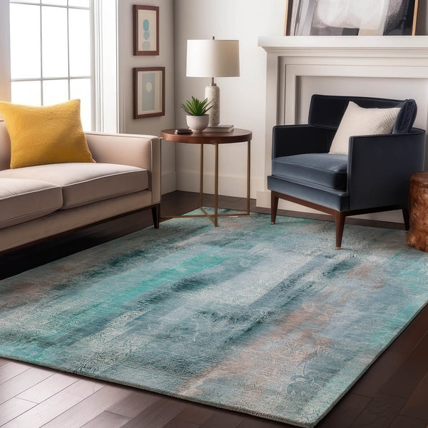 addison mayfield amf537 teal rug