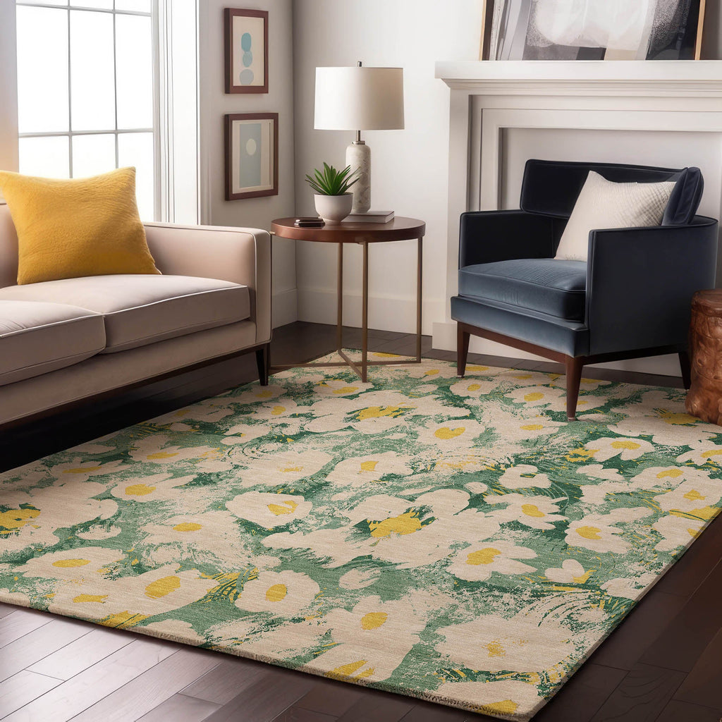 addison mayfield amf538 green rug