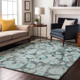 addison mayfield amf538 teal rug