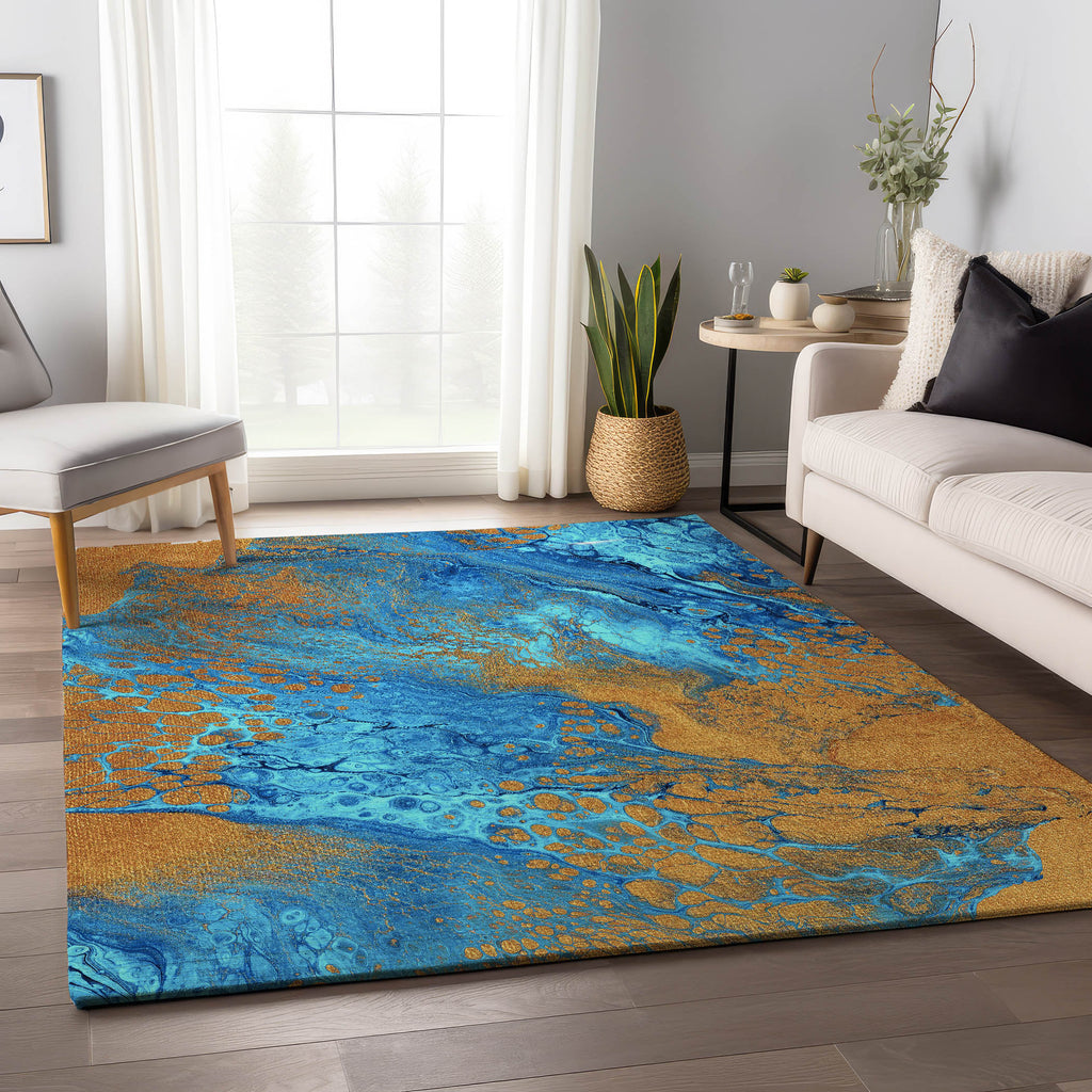 addison mayfield amf53 cobalt rug