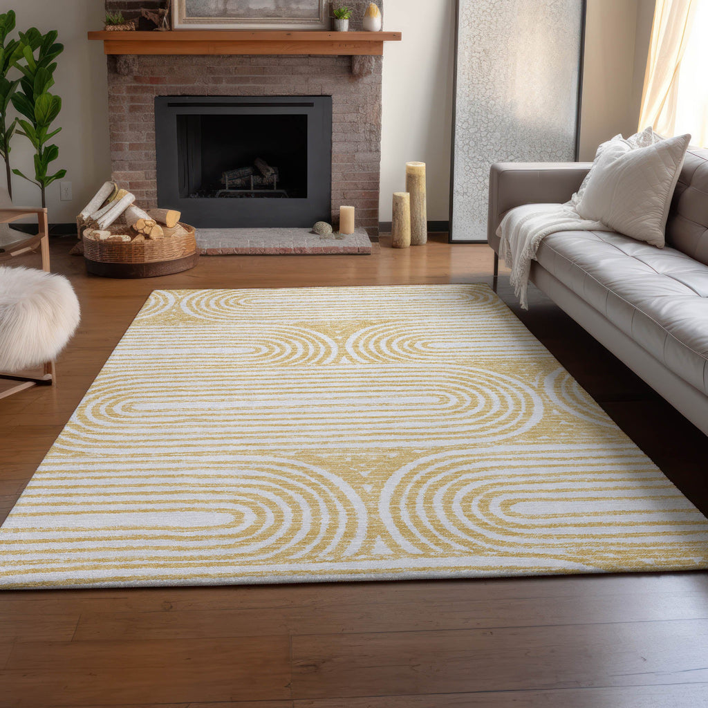 addison mayfield amf540 gold rug