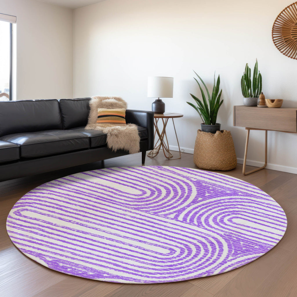addison mayfield amf540 purple rug