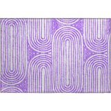 addison mayfield amf540 purple rug