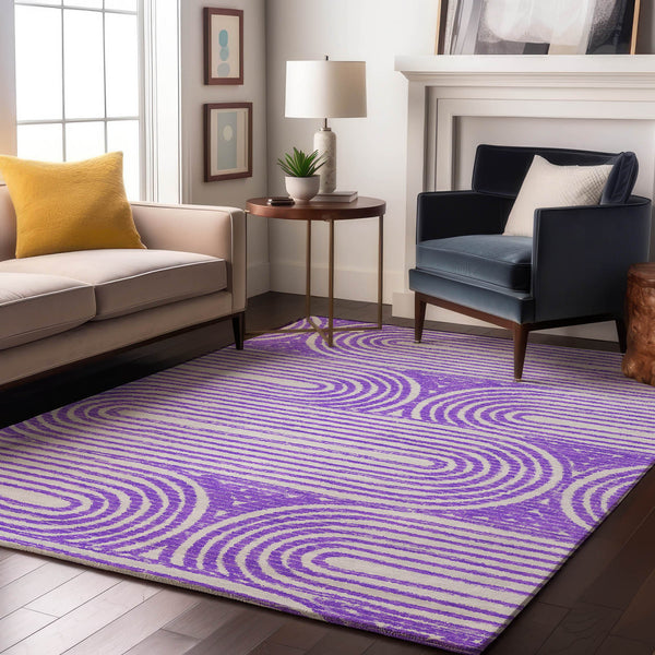 addison mayfield amf540 purple rug