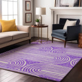 addison mayfield amf540 purple rug