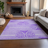 addison mayfield amf540 purple rug