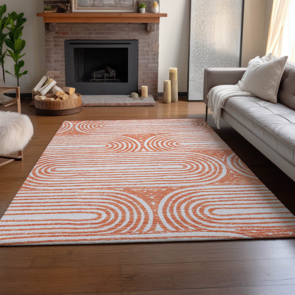 addison mayfield amf540 salmon rug