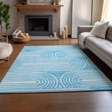 addison mayfield amf540 teal rug