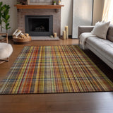 addison mayfield amf541 paprika rug