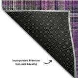 addison mayfield amf541 purple rug